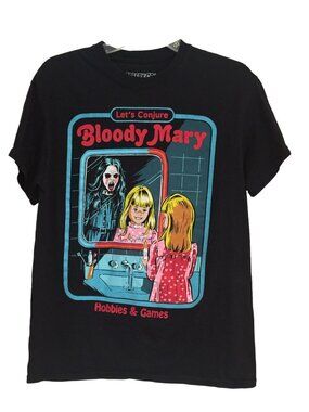Let's Conjure Bloody Mary Men's Size M Black Short Sleeve Tee